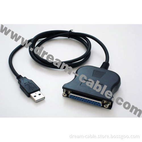 USB to 25 Pin Db25 Parallel Printer Adapter Cable (Printer Cable)